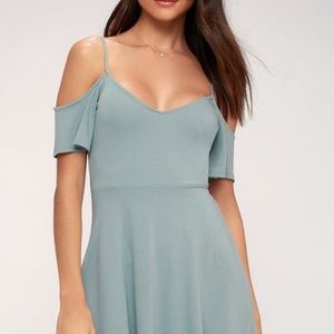 Lulus Blue Swing dress